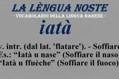 "Carat�idde", "mam�ne", "al�gge", "pem�idde": c'� un dialetto che i baresi stanno dimenticando